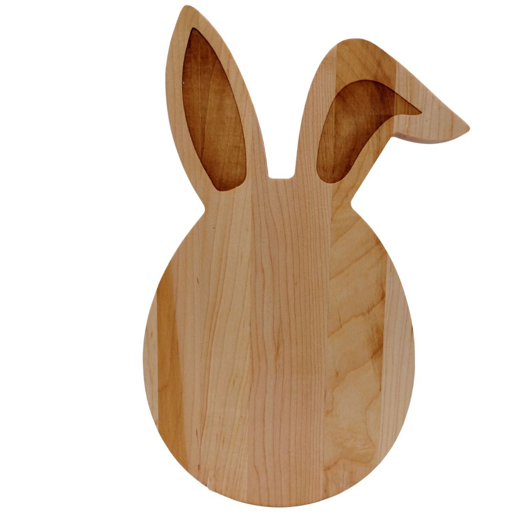 Easter Egg with Bunny Ears Wood Board-1