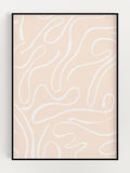 Beige Art Poster-0