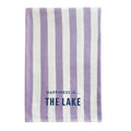 Everywhere Towel: Lake, Stripe Lilac-0