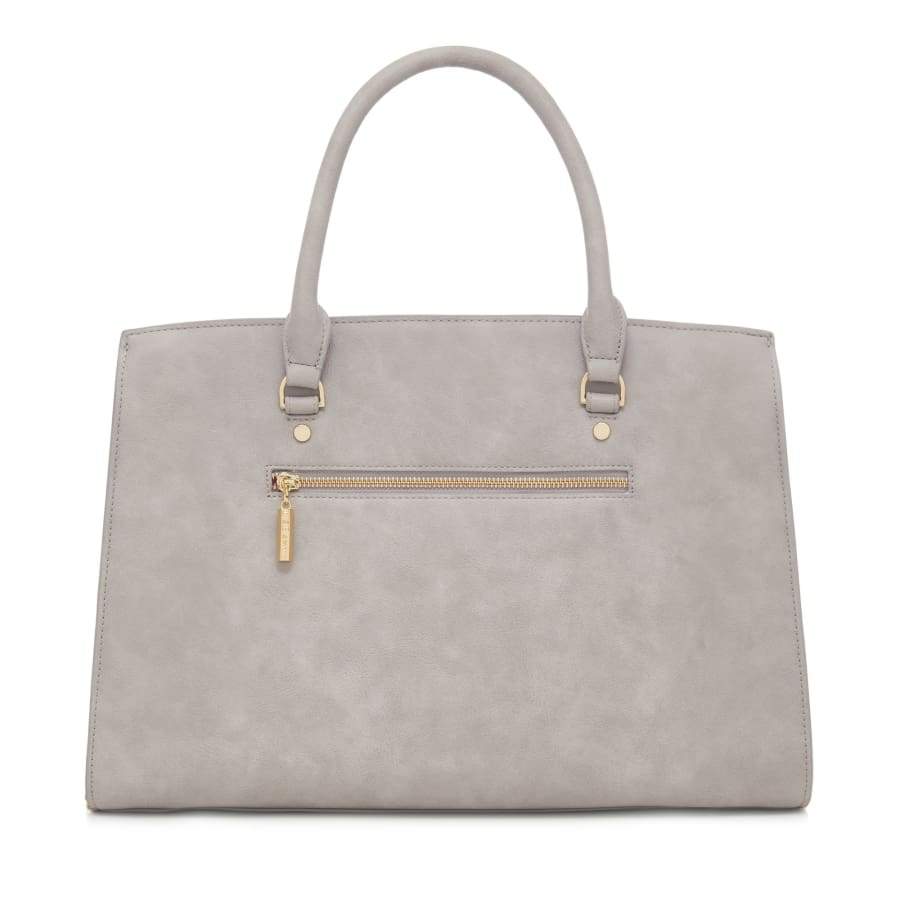 Aricia Grey Vegan Laptop Bag