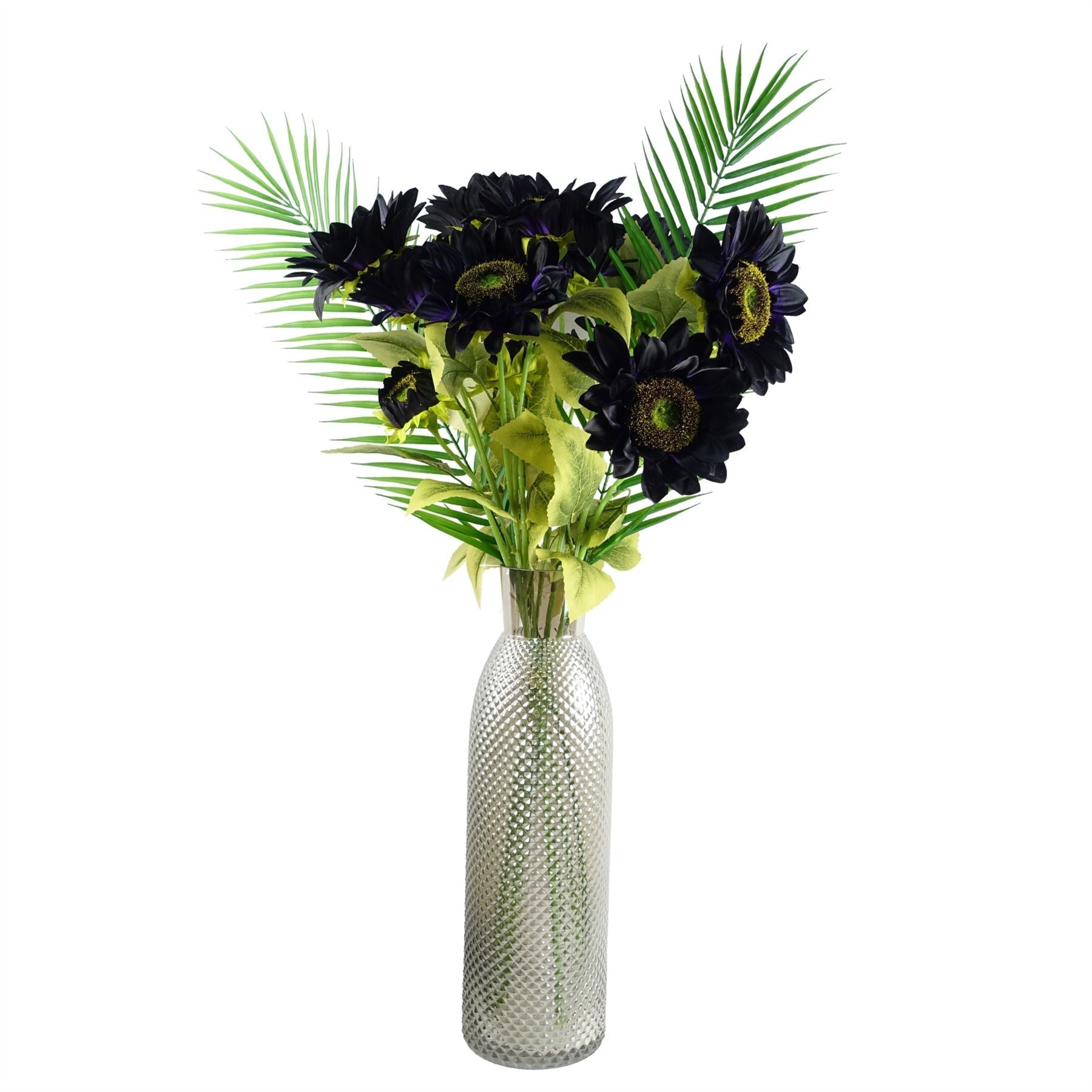 Pack of 6 x Artificial Foliage Realistic Palm Leaf 100cm-2
